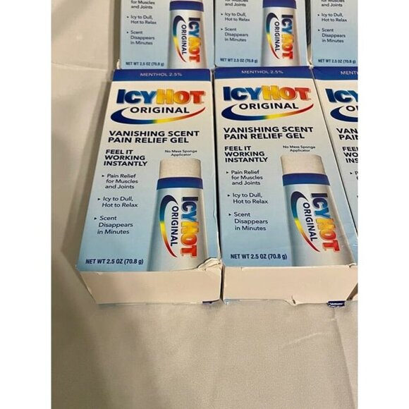 Icy Hot Orignal Pain Relieving GEL 2.50 oz. 8 Powerful Pain Relief for Muscles - Picture 5 of 5